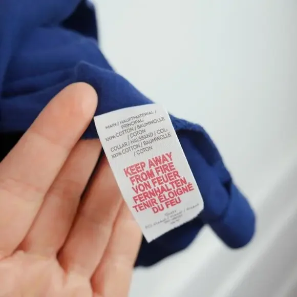 Mini Boden Girls Dress 6 7 Y Blue Cotton Short Sleeve Embroidered Collar Floral - Picture 5 of 7